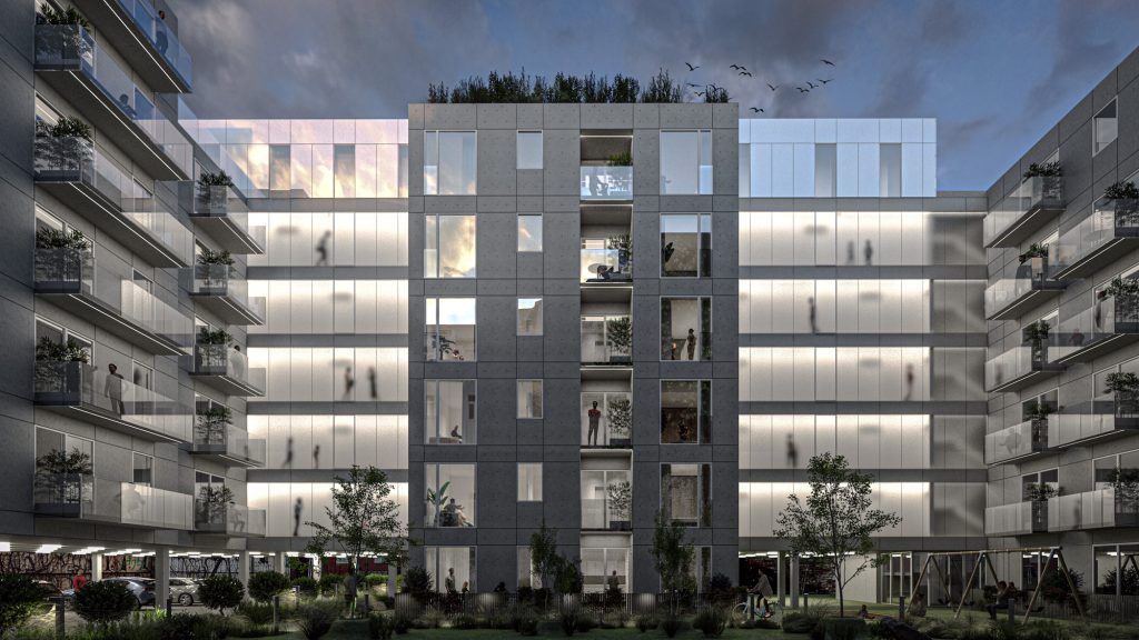 Bruņinieku iela 123,125 (Bruņinieku iela 123,125) - Korterelamu - visuaalne