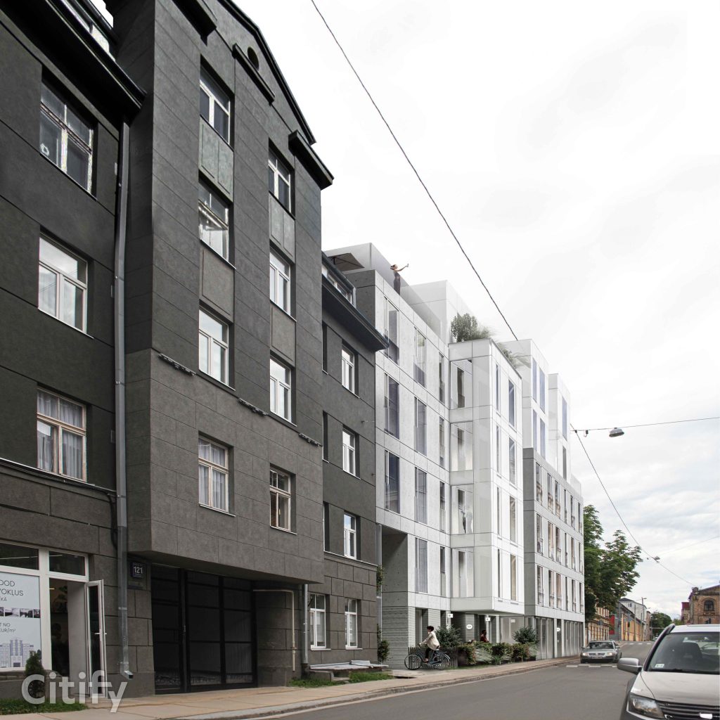 Bruņinieku iela 123,125 (Bruņinieku iela 123,125) - Korterelamu - visuaalne