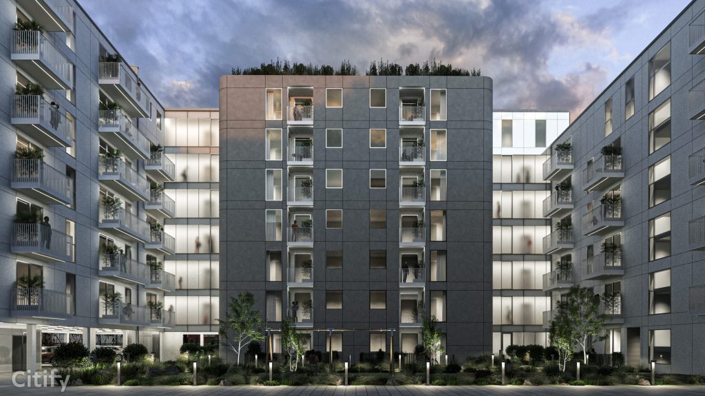 Bruņinieku iela 123,125 (Bruņinieku iela 123,125) - Korterelamu - visuaalne