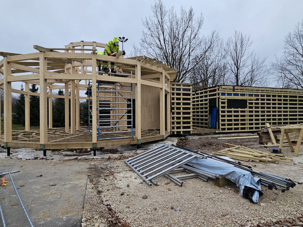 Latvijas Uzvaras parks - 2. kārtā (Uzvaras parks) - Piedzīvojumu parks, Ēdināšanas pakalpojumi, Parks, Sporta laukums vai korti - būvdarbu attēli