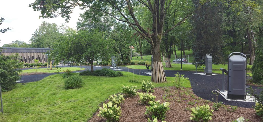 Latvijas Uzvaras parks - 2. kārtā (Uzvaras parks) - Piedzīvojumu parks, Ēdināšanas pakalpojumi, Parks, Sporta laukums vai korti - būvdarbu attēli