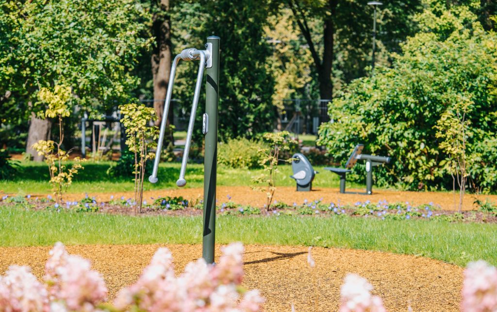 Latvijas Uzvaras parks - 2. kārtā (Uzvaras parks) - Piedzīvojumu parks, Ēdināšanas pakalpojumi, Parks, Sporta laukums vai korti - būvdarbu attēli