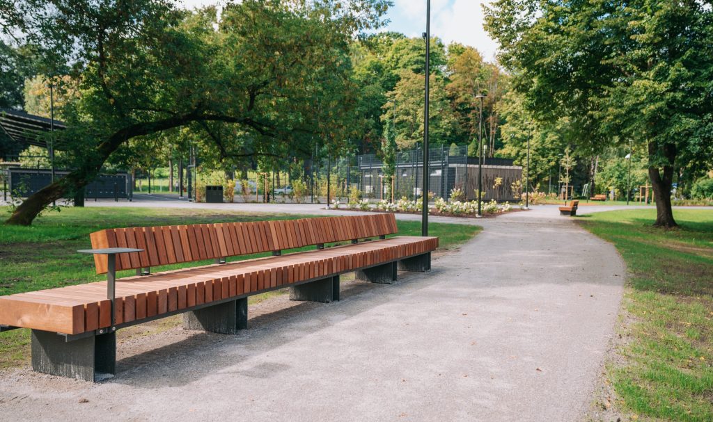 Latvijas Uzvaras parks - 2. kārtā (Uzvaras parks) - Piedzīvojumu parks, Ēdināšanas pakalpojumi, Parks, Sporta laukums vai korti - būvdarbu attēli