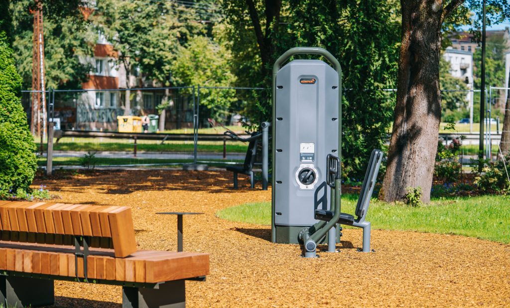 Latvijas Uzvaras parks - 2. kārtā (Uzvaras parks) - Piedzīvojumu parks, Ēdināšanas pakalpojumi, Parks, Sporta laukums vai korti - būvdarbu attēli