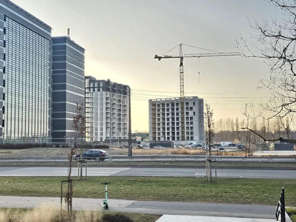 Arena Garden Towers - 1. kārta, "A2" ēka (Arēnas iela 3) - Daugiabutis - statybų nuotraukos