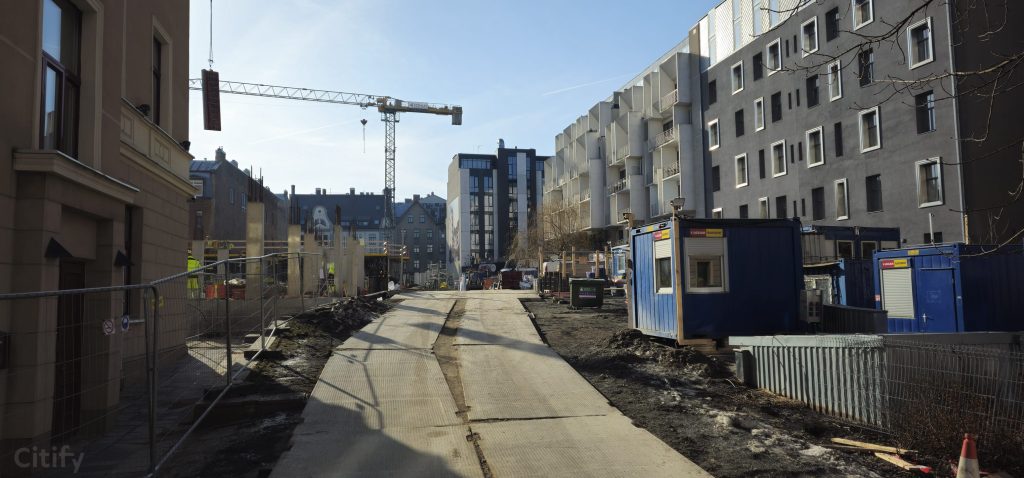 Centrus - 2. kārta - "E" ēka (Blaumaņa iela 20) - Korterelamu, Muu äri - ehituse fotod