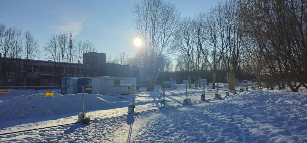 Zaļā Jugla - "B" ēka (Braila iela 23) - Daudzdzīvokļu nams - būvdarbu attēli