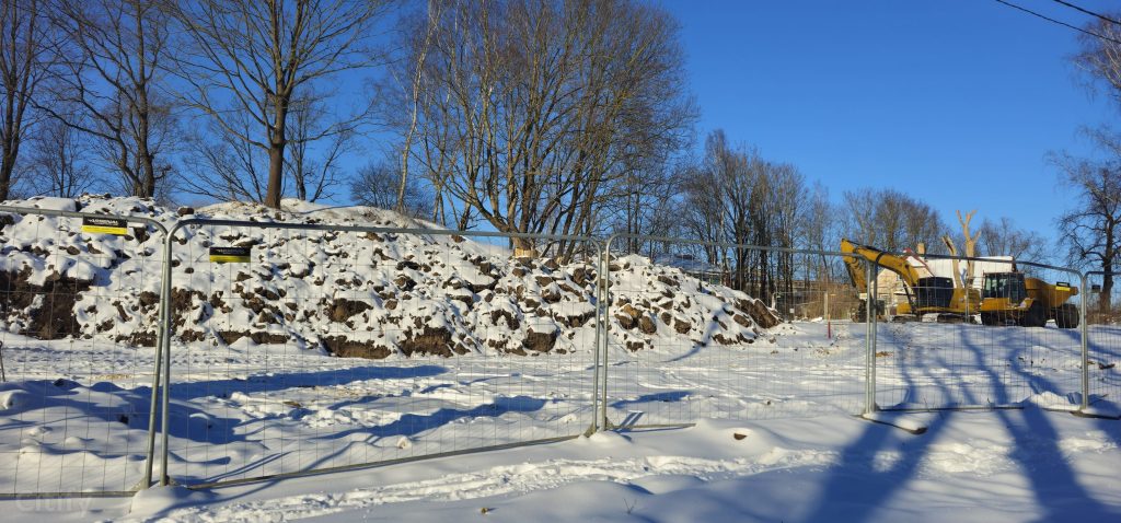 Ķiršu Kalna Mājas - "B" Ēka (Eiženijas iela 18) - Daugiabutis - statybų nuotraukos