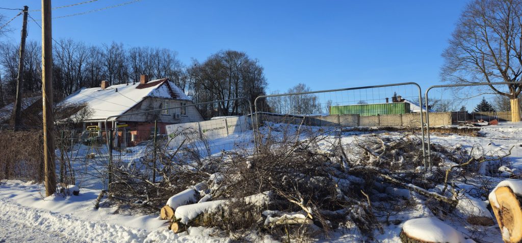 Ķiršu Kalna Mājas - "B" Ēka (Eiženijas iela 18) - Daugiabutis - statybų nuotraukos