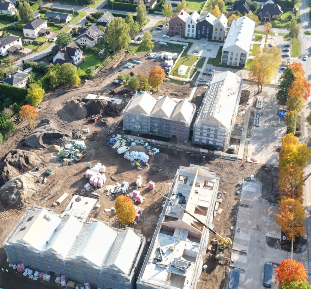 Muuna - 2.kārta (Gaujas iela 5B, Mārupe) - Multi apartment - construction photos