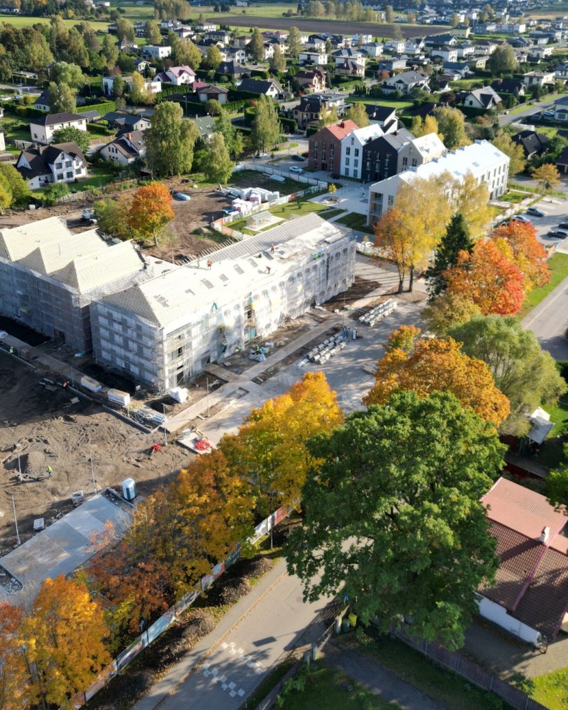 Muuna - 2.kārta (Gaujas iela 5B, Mārupe) - Multi apartment - construction photos