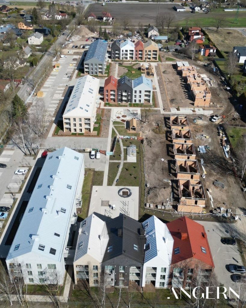 Muuna - 5.kārta (Gaujas iela 5, Mārupe) - Row housing - construction photos