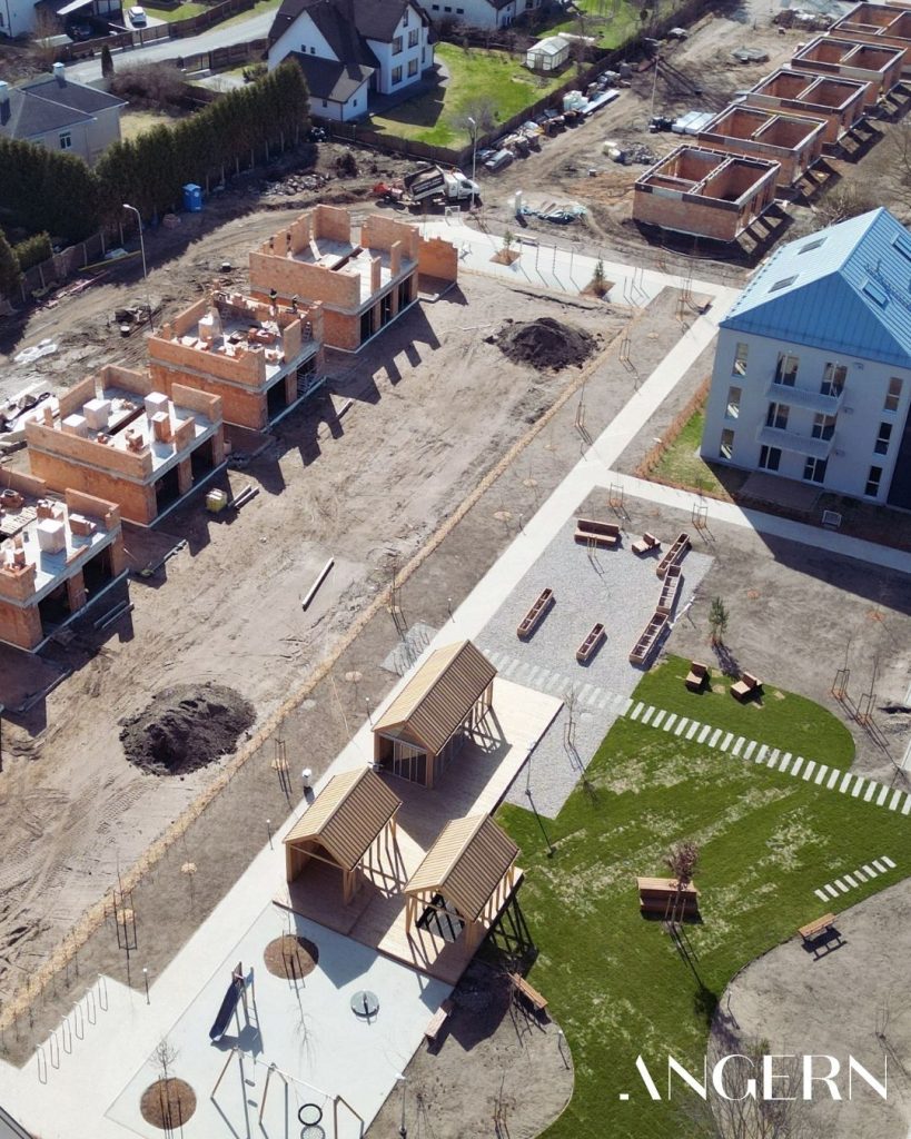 Muuna - 5.kārta (Gaujas iela 5, Mārupe) - Row housing - construction photos