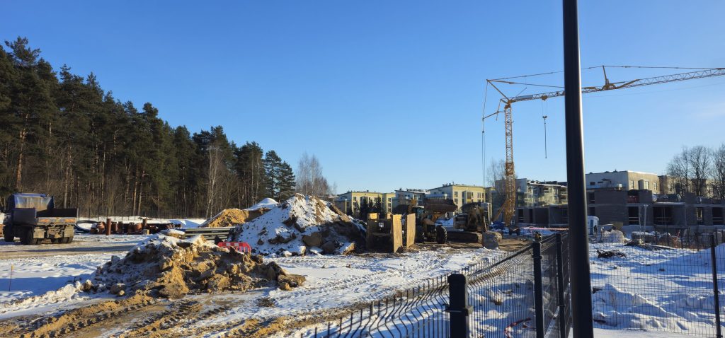 Mežpilsēta - 7. ēka (Hipokrāta iela 16) - Multi apartment - construction photos
