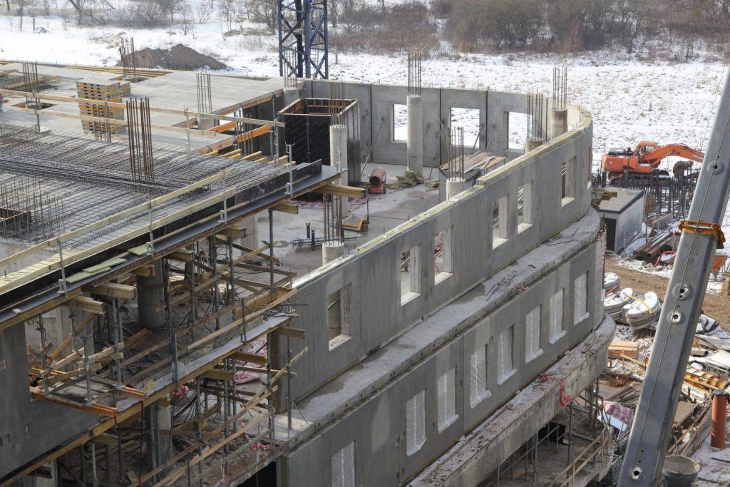 Latvijas Universitātes Akadēmiskais centrs - 2.kārta - Zinātņu māja (Jelgavas iela 3) - Higher education - construction photos