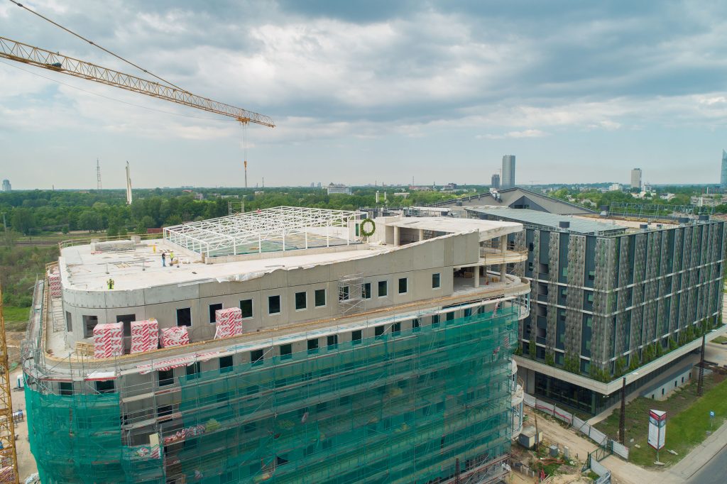 Latvijas Universitātes Akadēmiskais centrs - 2.kārta - Zinātņu māja (Jelgavas iela 3) - Kõrgkool - ehituse fotod