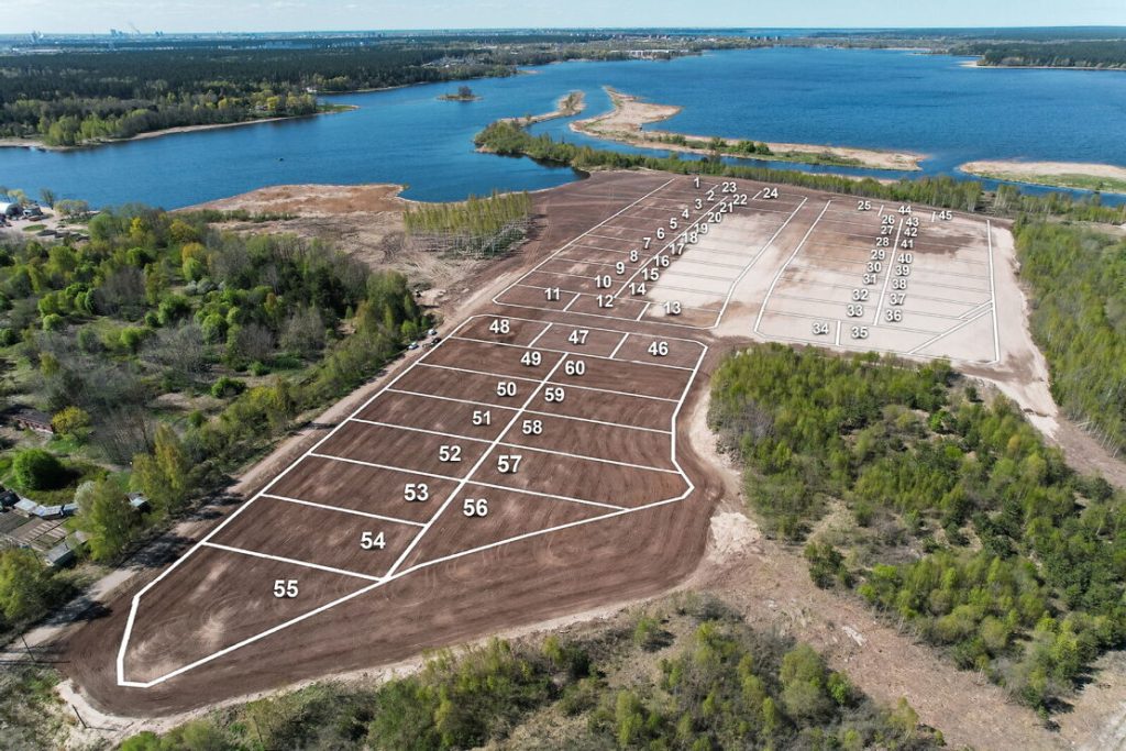 Juglaskrasts (Kalējgrāvja iela 1) - Sklypų kvartalas, Privačių namų kvartalas - statybų nuotraukos