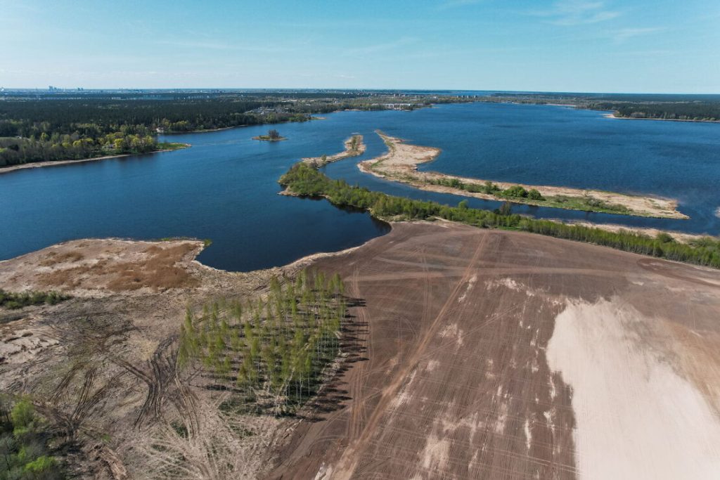 Juglaskrasts (Kalējgrāvja iela 1) - Sklypų kvartalas, Privačių namų kvartalas - statybų nuotraukos