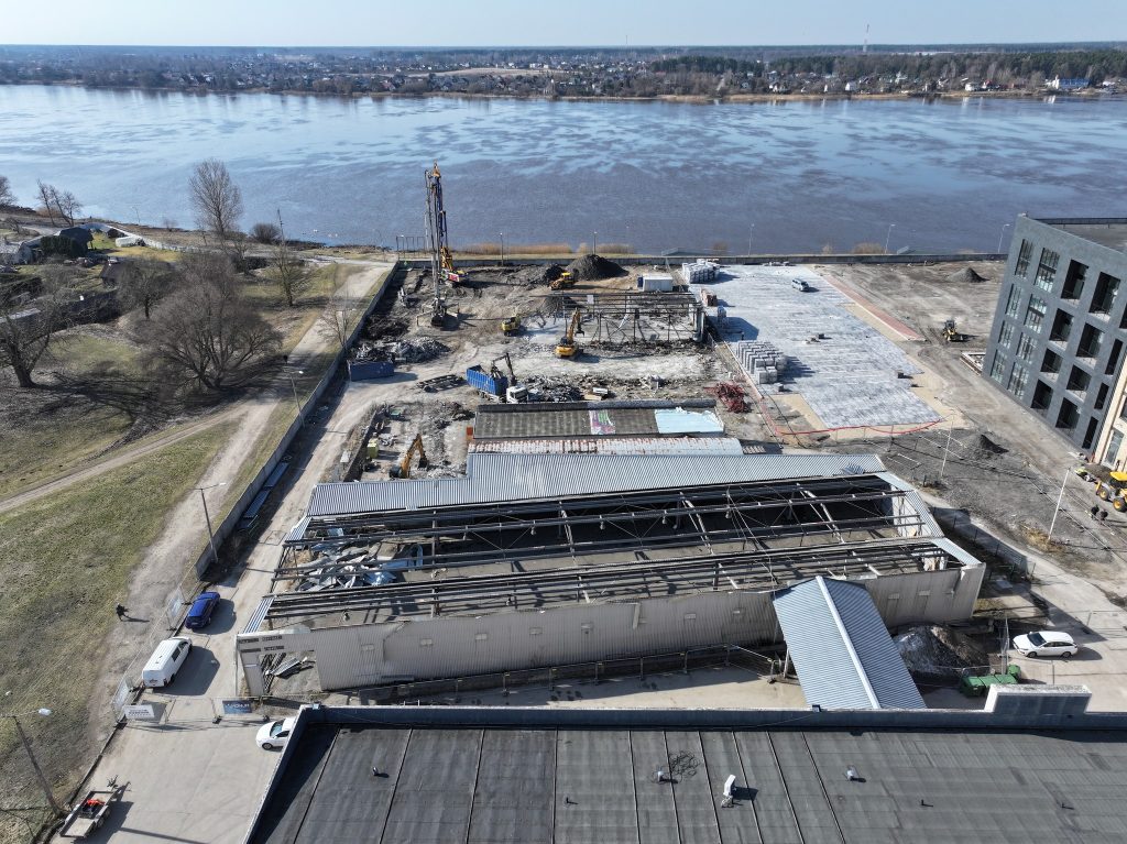Promenādes mājas - 2. ēka (Latgales ielā 324D) - Daudzdzīvokļu nams - būvdarbu attēli
