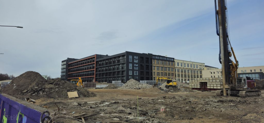 Promenādes mājas - 2. ēka (Latgales ielā 324D) - Daudzdzīvokļu nams - būvdarbu attēli