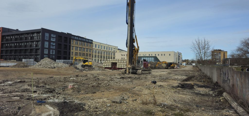 Promenādes mājas - 2. ēka (Latgales ielā 324D) - Daudzdzīvokļu nams - būvdarbu attēli