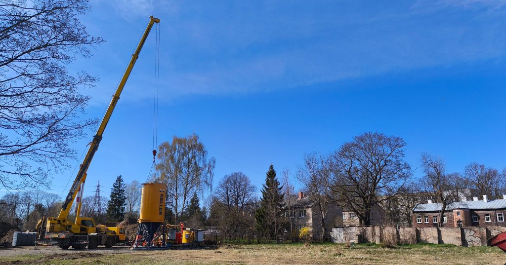 Dzirciema pagalms - 1. ēka (Mazā Stacijas iela 3) - Daugiabutis - statybų nuotraukos
