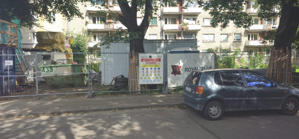 Patversmes iela 5 (Patversmes iela 5) - Daudzdzīvokļu nams - būvdarbu attēli