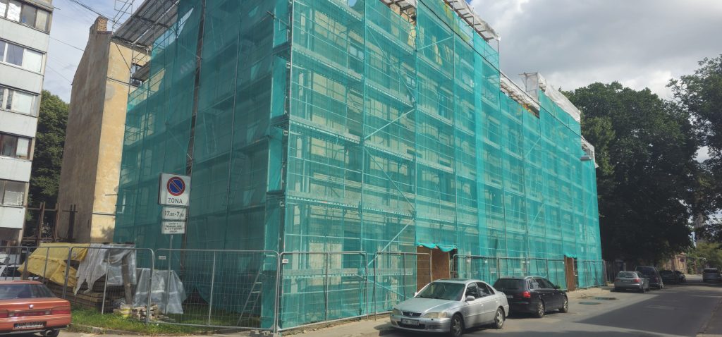 Patversmes iela 5 (Patversmes iela 5) - Daudzdzīvokļu nams - būvdarbu attēli