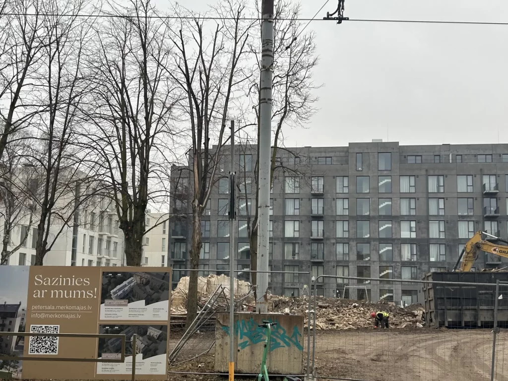 Pētersala - 1. ēka "Selonia" (Pētersalas iela 5A) - Daugiabutis - statybų nuotraukos