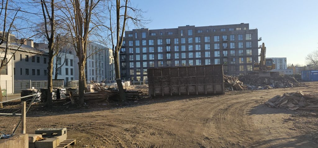 Pētersala - 1. ēka "Selonia" (Pētersalas iela 5A) - Daugiabutis - statybų nuotraukos