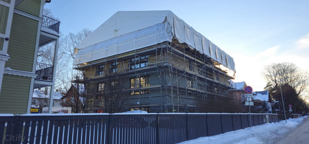 Kļavu rezidences - 2. kārtā (Sabiles iela 13) - Daugiabutis - statybų nuotraukos