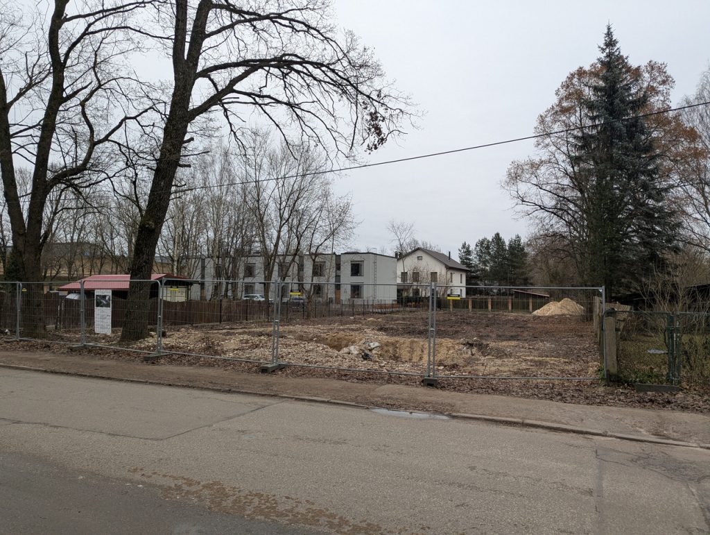 Skaistkalnes iela 4 (Skaistkalnes iela 4) - Rindu mājas - būvdarbu attēli