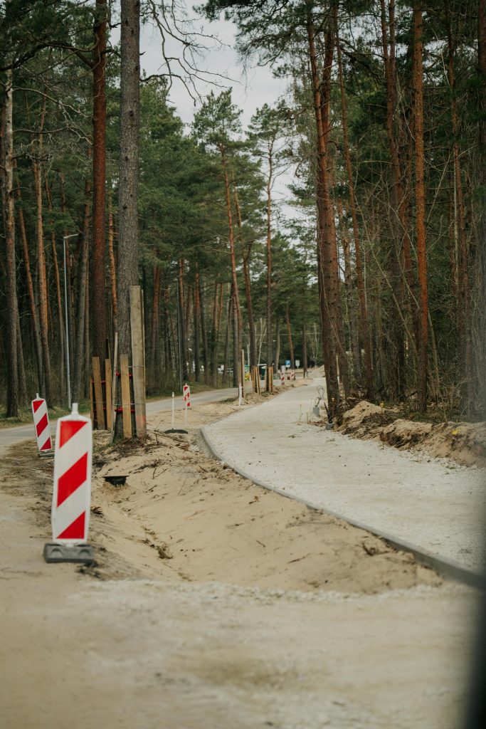Veloceļš “Vecāķu stacija – Carnikava” (Pludmales iela) - Jalgrattatee - ehituse fotod