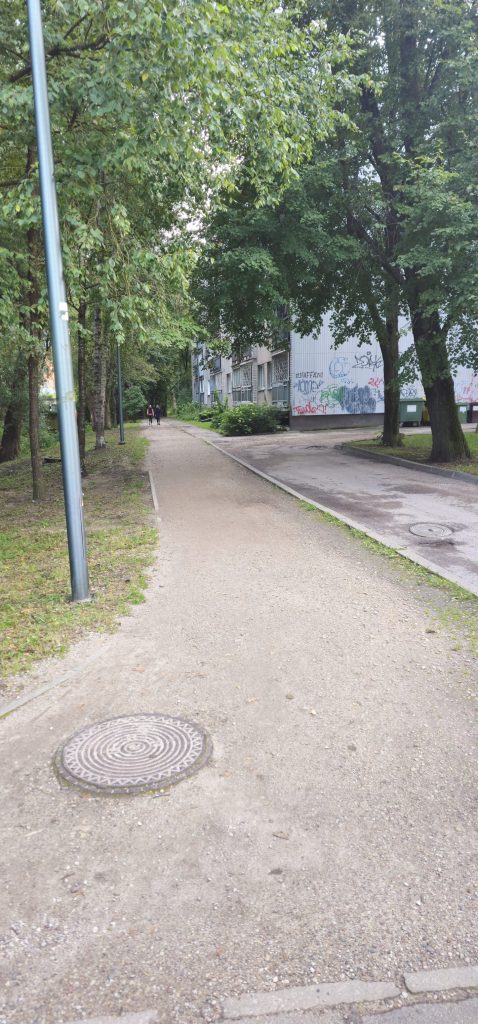 Zaļā veloceliņa atjaunošana (Saules aleja 1) - Jalgrattatee - ehituse fotod