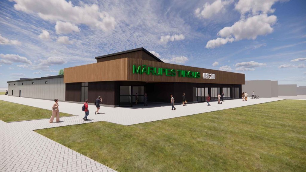 Mārupes Tirgus (Daugavas iela 33) - Turgus - vizualizacija