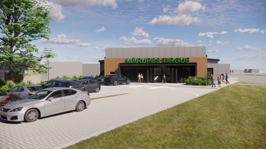 Mārupes Tirgus (Daugavas iela 33) - Turgus - vizualizacija