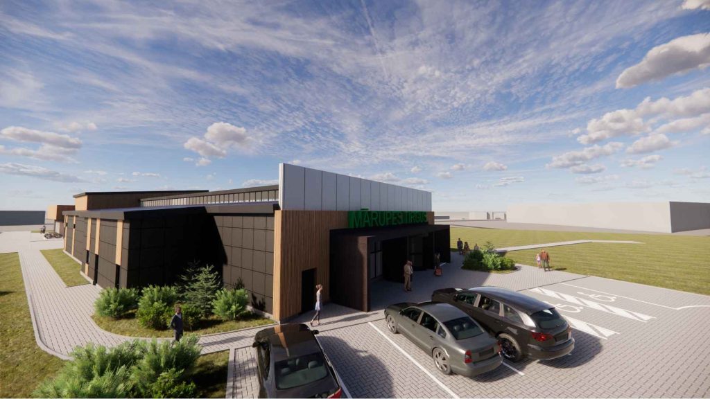 Mārupes Tirgus (Daugavas iela 33) - Turgus - vizualizacija