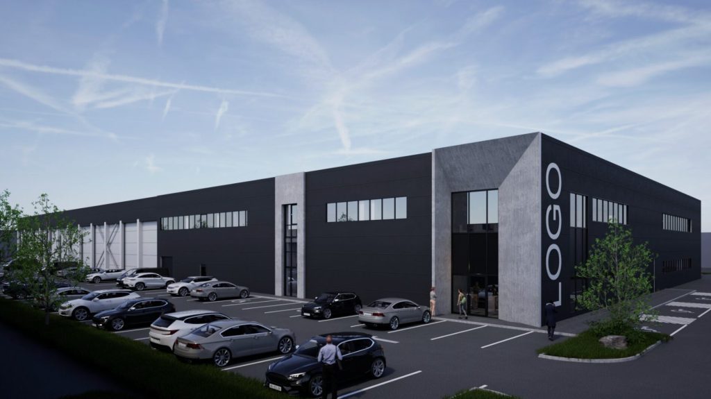 Draugystės g. 10D (Draugystės g. 10D) - Vieglā rūpniecība - vizualizācija