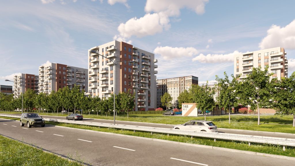 Deglava Gleznotāju rezidences - 4. kārta - "Rembrant" ēka (Dravnieku iela 3 k-4) - Multi apartment - visualization