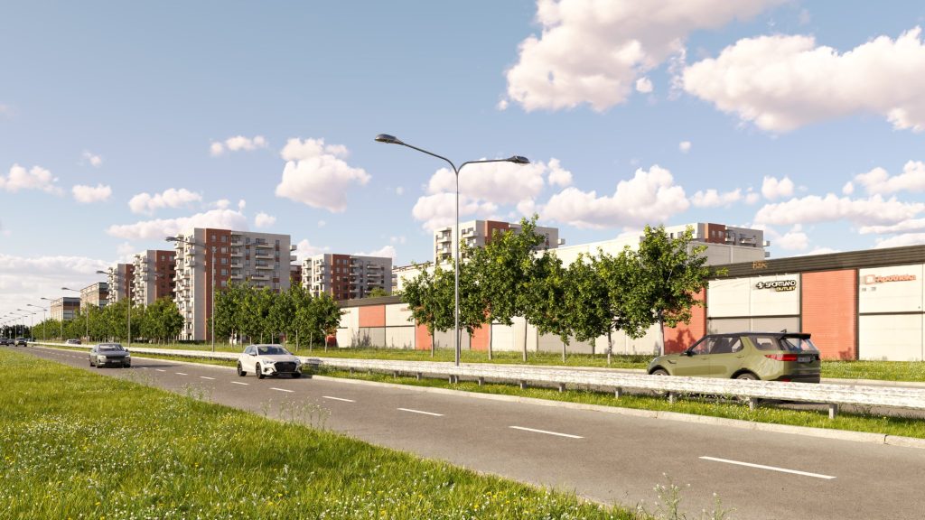 Deglava Gleznotāju rezidences - 4. kārta - "Rembrant" ēka (Dravnieku iela 3 k-4) - Multi apartment - visualization