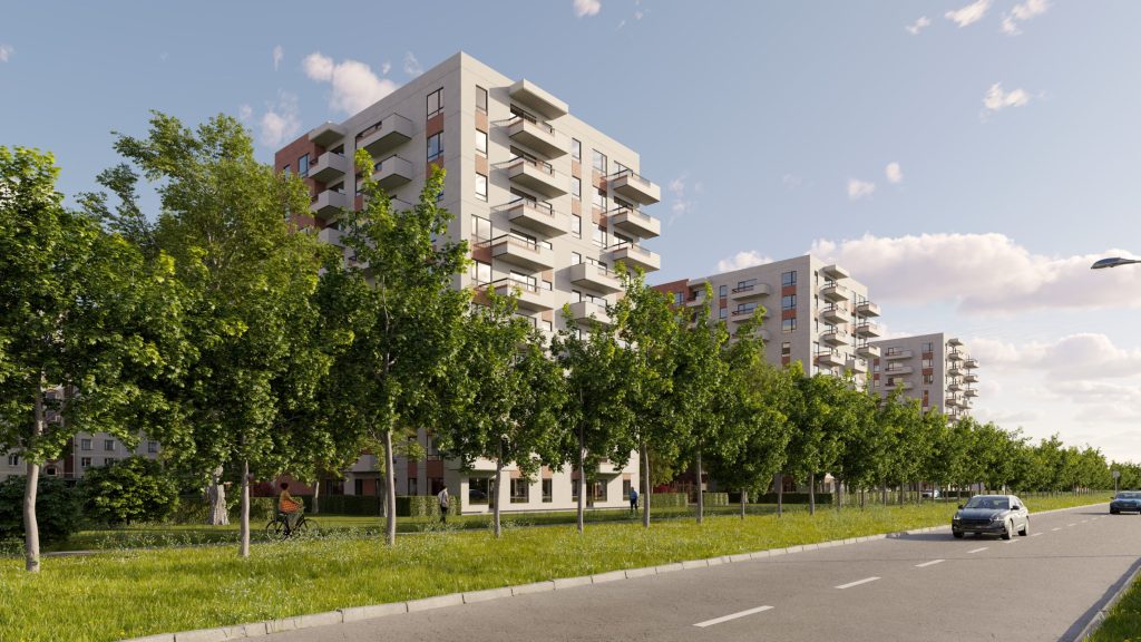 Deglava Gleznotāju rezidences - 4. kārta - "Rembrant" ēka (Dravnieku iela 3 k-4) - Multi apartment - visualization