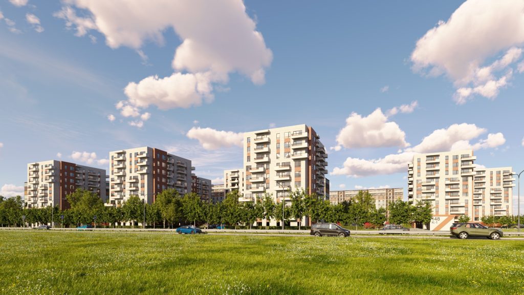 Deglava Gleznotāju rezidences - 4. kārta - "Rembrant" ēka (Dravnieku iela 3 k-4) - Multi apartment - visualization