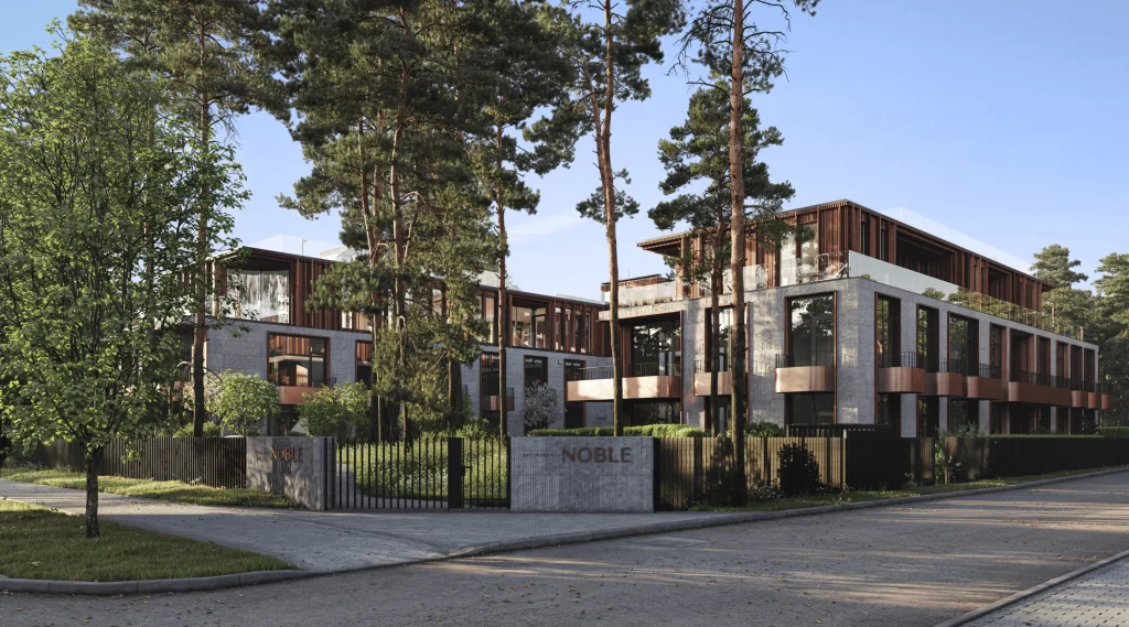 NOBLE Residence (Dzintaru prospekts 19) - Multi apartment - visualization