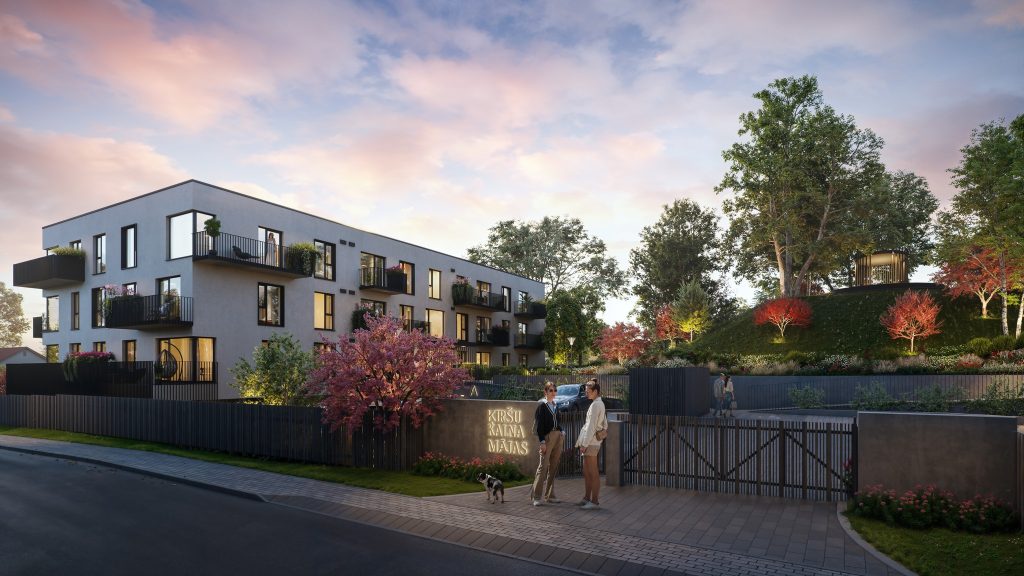 Ķiršu Kalna Mājas - "B" Ēka (Eiženijas iela 18) - Multi apartment - visualization
