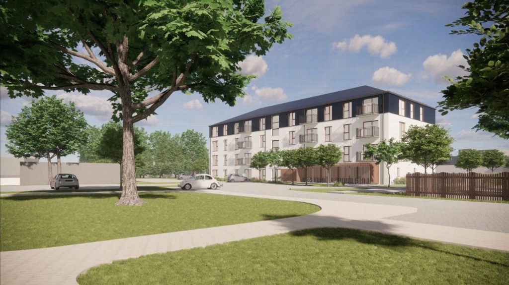 Eiženijas iela 1F - 1.-4. ēkas (Eiženijas iela 1F) - Korterelamu - visuaalne