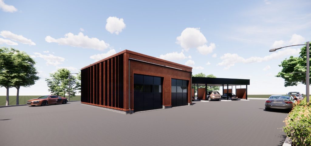 Automazgātava Eksporta ielā 20A (Eksporta ielā 20A) - Car wash - visualization