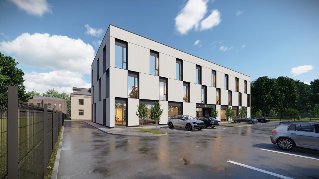 Ganību dambis 10A - 2. ēka (Ganību dambis 10A) - Biroju centrs - vizualizācija