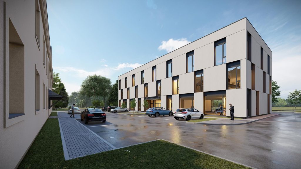 Ganību dambis 10A - 2. ēka (Ganību dambis 10A) - Biroju centrs - vizualizācija