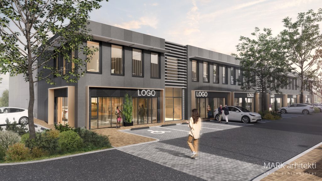 Veidama kvartāls (Ganību dambis 17A) - Business park - visualization