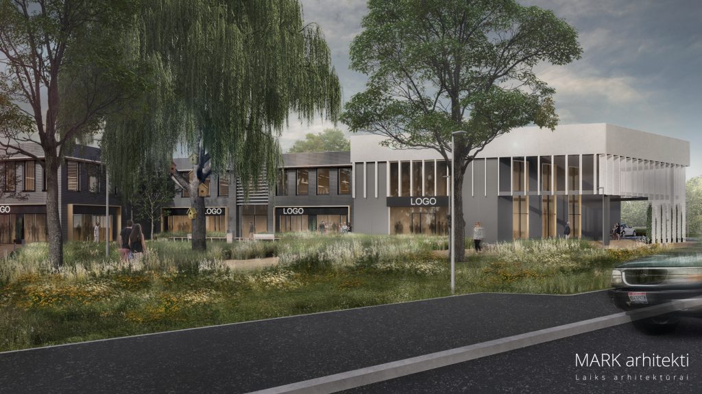 Veidama kvartāls (Ganību dambis 17A) - Business park - visualization